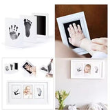 Handprint Kit Paw Print Memory Keepsake Black