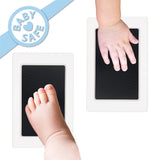 Handprint Kit Paw Print Memory Keepsake Black - Close-Up Angle