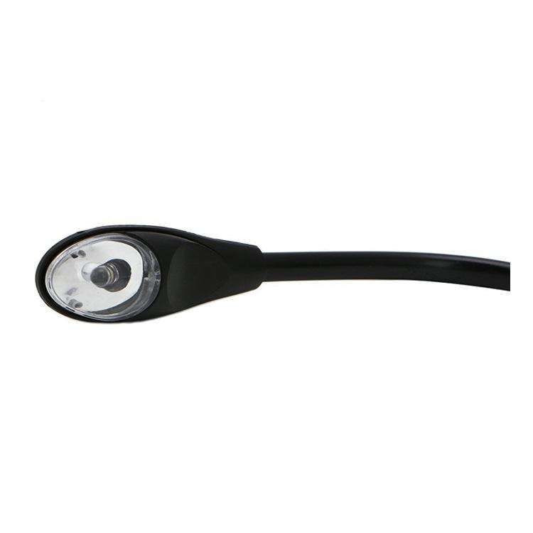 Book Lamp LED Reading Light with Clamp, Black