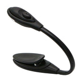 Book Lamp LED Reading Light with Clamp, Black