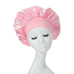 Satin Sleep Cap Pink, one size