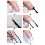 10 pcs mending fabric silk sheets