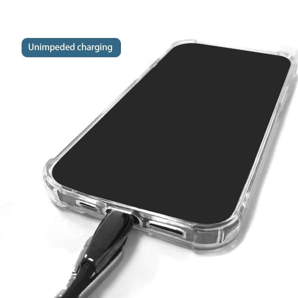 Nylon Phone Lanyard Rope for Universal Crossbody Mobile Phones, Black