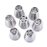 7pcs Silver Metal Liquor Spouts