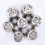 7pcs Silver Metal Liquor Spouts