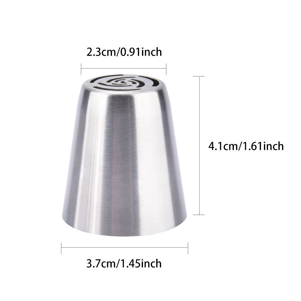 7pcs Silver Metal Liquor Spouts