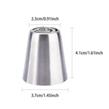 7pcs Silver Metal Liquor Spouts