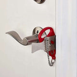Portable Door Lock with Increased Security, MultiColor