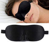 2-Pack 3D Sleep Mask Eye Mask Blindfold, Black