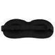 2-Pack 3D Sleep Mask Eye Mask Blindfold, Black