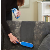 2 Pack Fur Remover Brush - Self-Cleaning, MultiColor - Front View