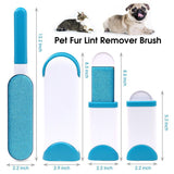 2 Pack Fur Remover Brush - Self-Cleaning, MultiColor