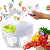 Onion Chopper 500 ml Manual Kitchen Helper, White