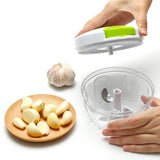 Onion Chopper 500 ml Manual Kitchen Helper, White