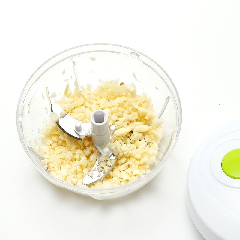 Onion Chopper 500 ml Manual Kitchen Helper, White