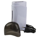 Roll on wax heater for 100ml cartridges, white, 65W - Side View