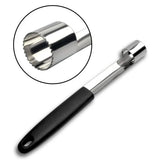Stainless Steel Apple Corer, Silver - Easy and Efficient Core Removal