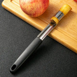 Stainless Steel Apple Corer, Silver - Easy and Efficient Core Removal