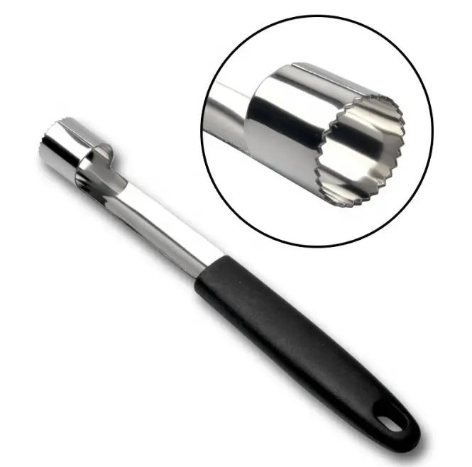 Stainless Steel Apple Corer, Silver - Easy and Efficient Core Removal