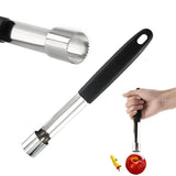 Stainless Steel Apple Corer, Silver - Easy and Efficient Core Removal