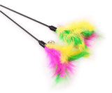 Cat Toy with Feathers and Bell