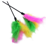 Cat Toy with Feathers and Bell