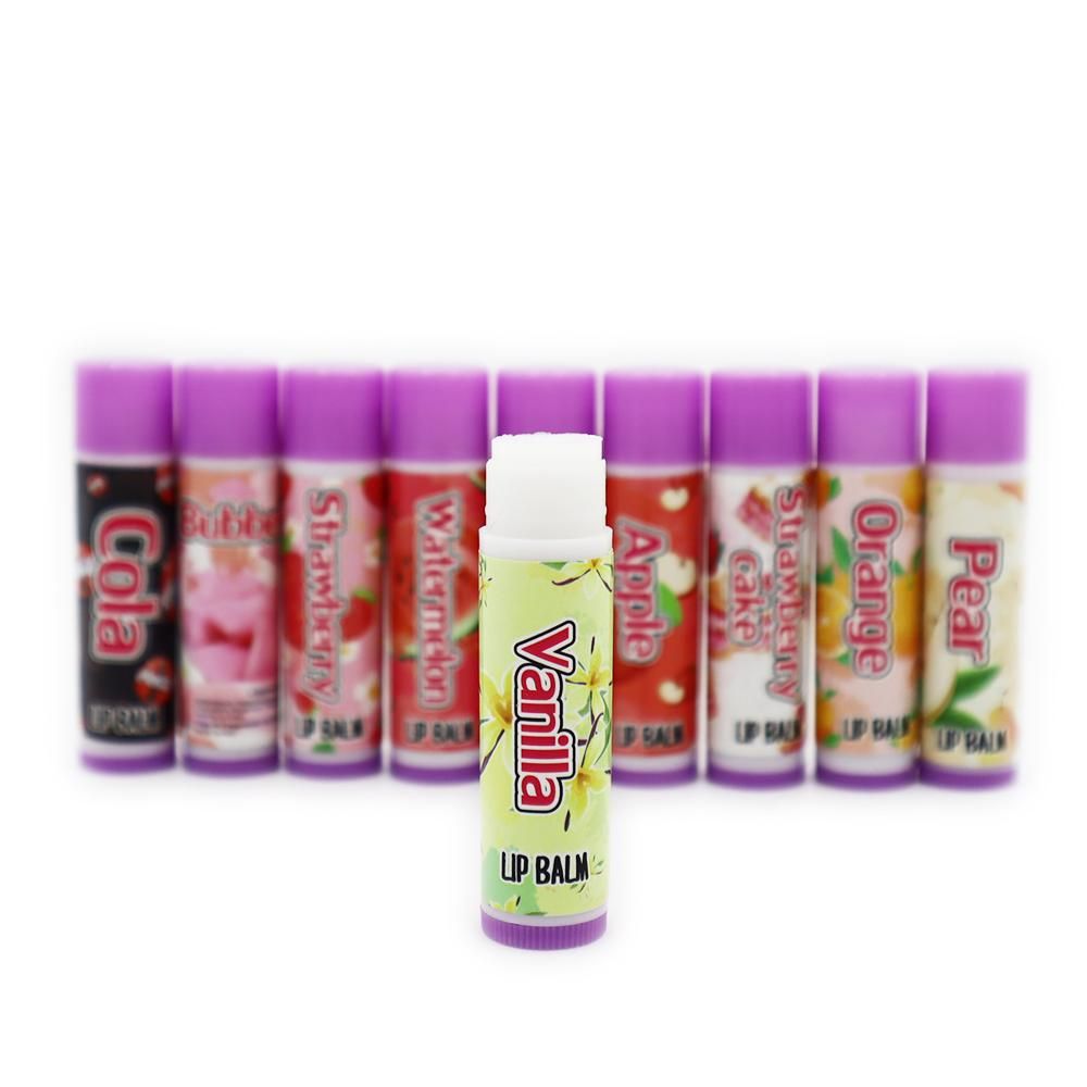 10pcs Lip Balm Softening Mixed Scents MultiColor