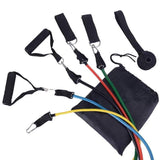 11-Piece Resistance Bands Set for Yoga and Rehab, MultiColor