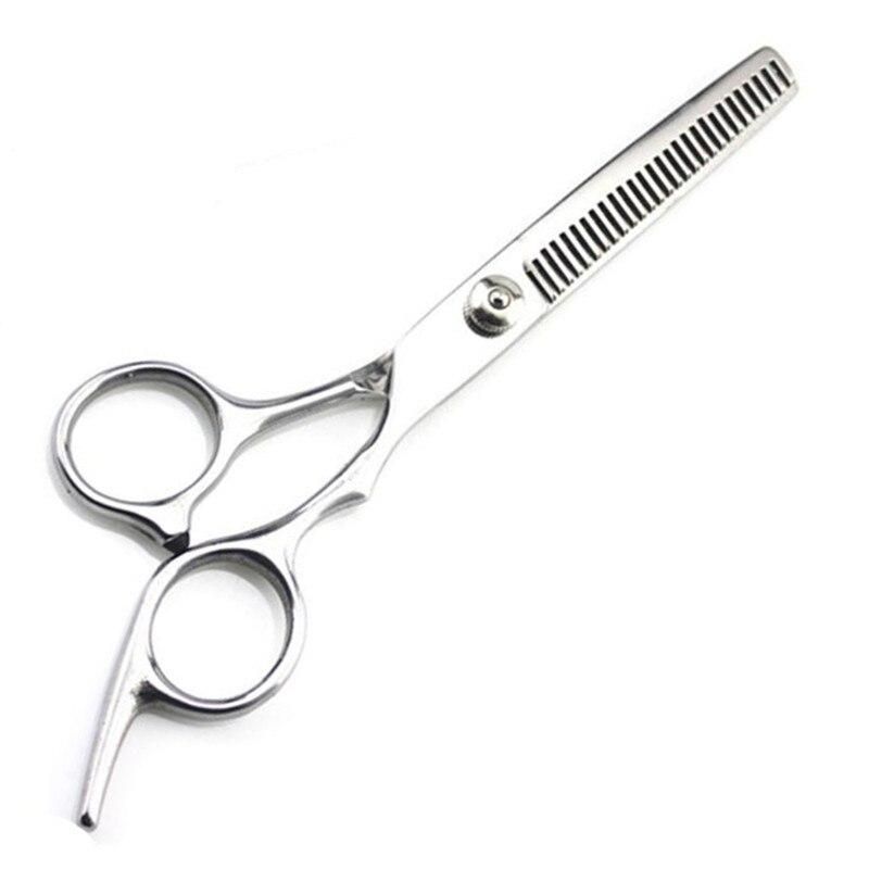 Hairdressing scissors stainless steel thinning scissors, silver