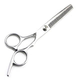 Hairdressing scissors stainless steel thinning scissors, silver