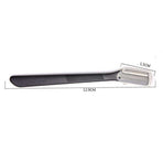 12 pcs Eyebrow Knives, Black