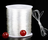 100m Transparent Elastic Jewelry Thread, 1mm Large Roll
