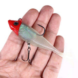 3-Pack Fishing Jigs for Pike and Perch, 10cm, MultiColor - Low Angle