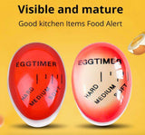 Red Egg Timer, perfect results every time - Side View