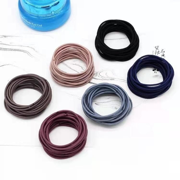 100pcs Hair Ties, MultiColor Hair Bands