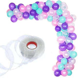 5m Balloon Garland Ribbon, String for Balloons, Transparent