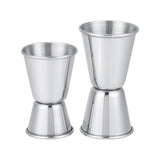 10-piece stainless steel cocktail set with 700ml shaker, bar accessories, silver - Side View