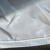 Hairdressing cape, cutting cape umbrella, silver - Front View