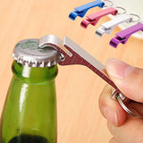 5-Pack Multi-Color Bottle Opener Cap Opener Can Opener Keychain