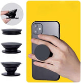 Universal Pop Holder Black, Table Stand Airbag Holder - Front View