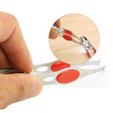 LED Tweezers Silver, 12.5cm