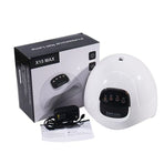 LED UV lamp with timer, white