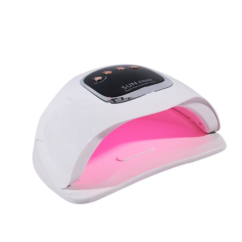 LED UV lamp with timer, white