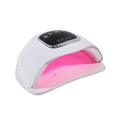 LED UV lamp with timer, white
