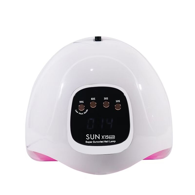 LED UV lamp with timer, white