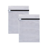 2pcs White Laundry Bags for Underwear, 40 x 50 cm