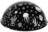 Galaxy Lamp Star Projector with Underwater Effect for Magical Atmosphere, Black - Extra Image
