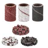 80 Sanding Belt in Box, 80 120 180 Grit, MultiColor - Front View
