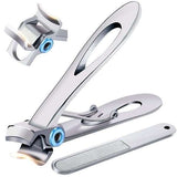 Nail Clippers for Thick Nails Silver, Avoid Complicated Trimming