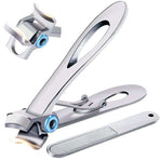 Nail Clippers for Thick Nails Silver, Avoid Complicated Trimming